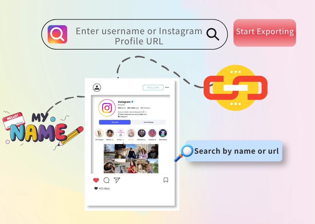 Enter Instagram Username or Profile Link
