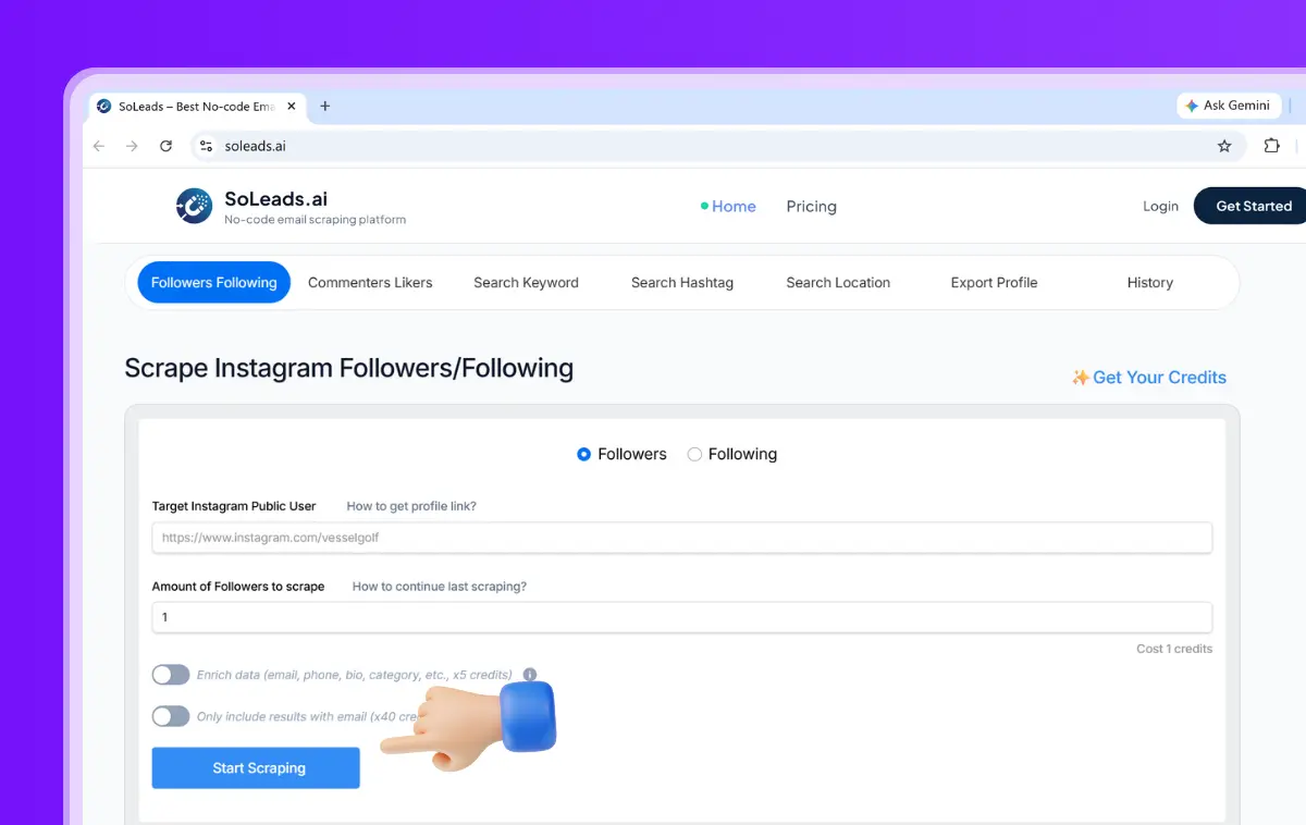 Paso 2 Haz clic en Extraer