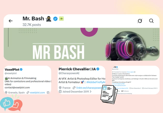 Gather Context from Bios and Tweets