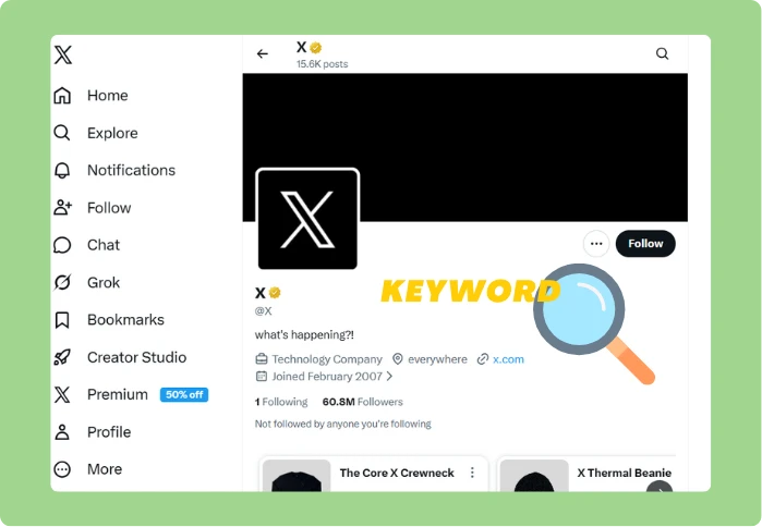 Enter Keywords or Search Queries