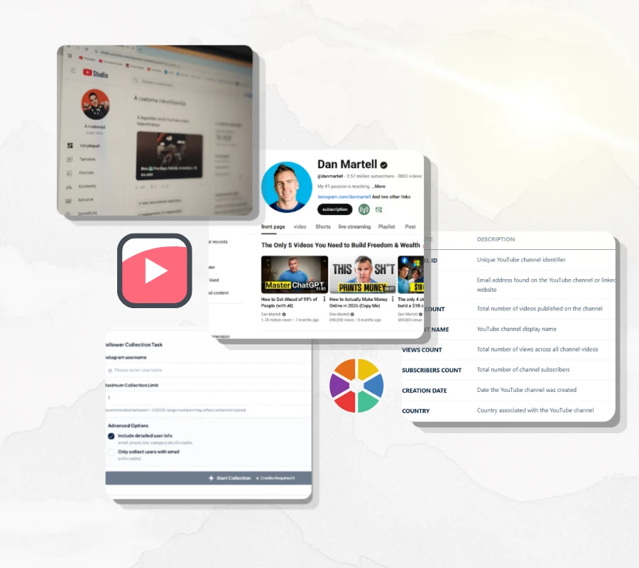 Manual vs Automated Email Search - Before